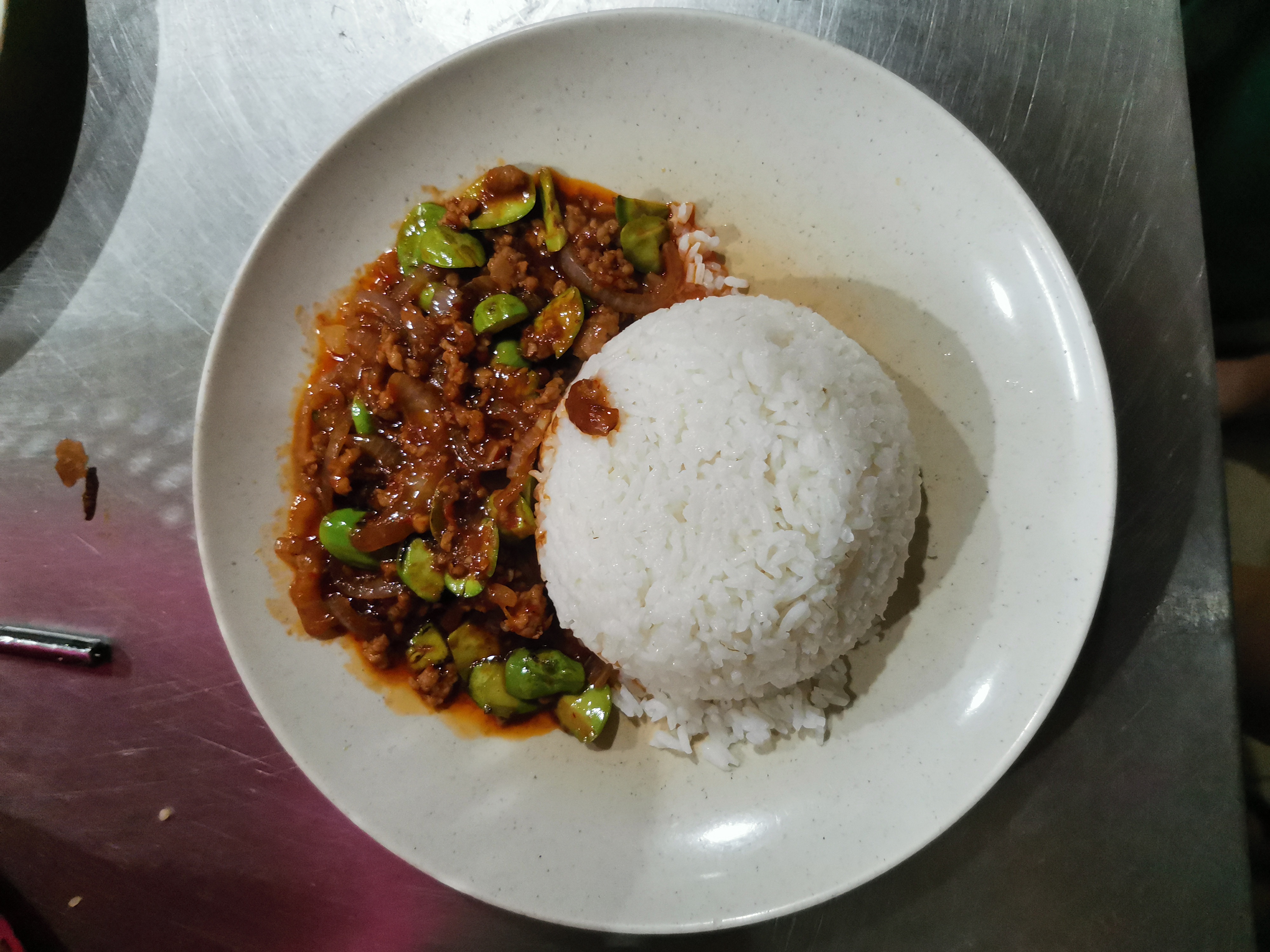 Sambal Petai Rice